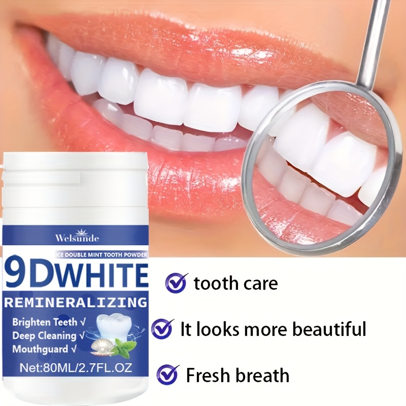 Teeth Whitening App - Puder do zębów 9D White Remineralizing