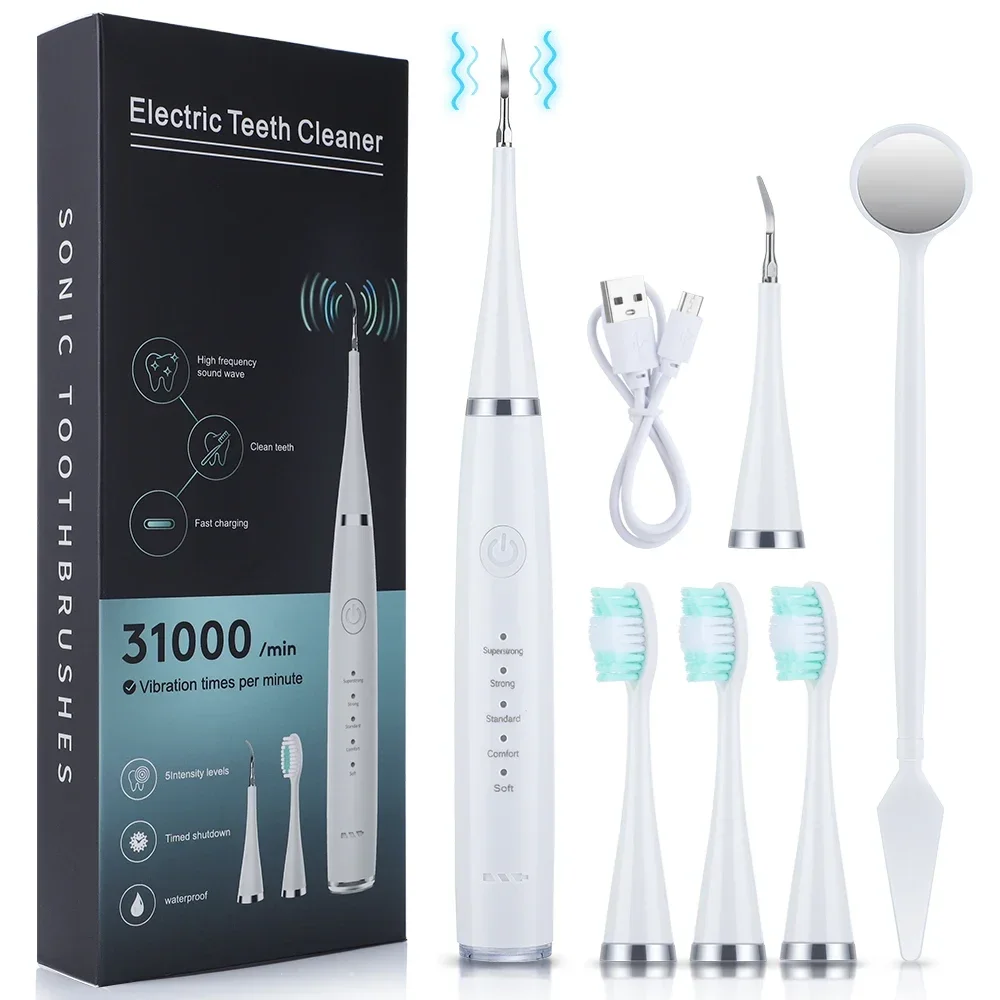 Teeth Whitening Home - Ultrasoniczny skaler do czyszczenia zębów, usuwania