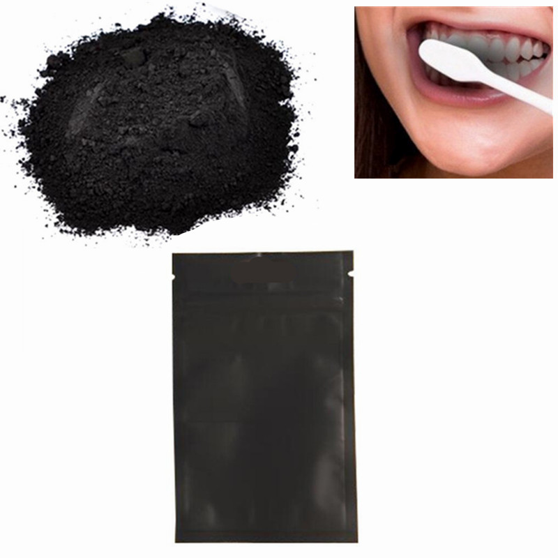 Teeth Whitening Charcoal Powder - Bambusowy węgiel drzewny zęby dentystyczne dentystyczne