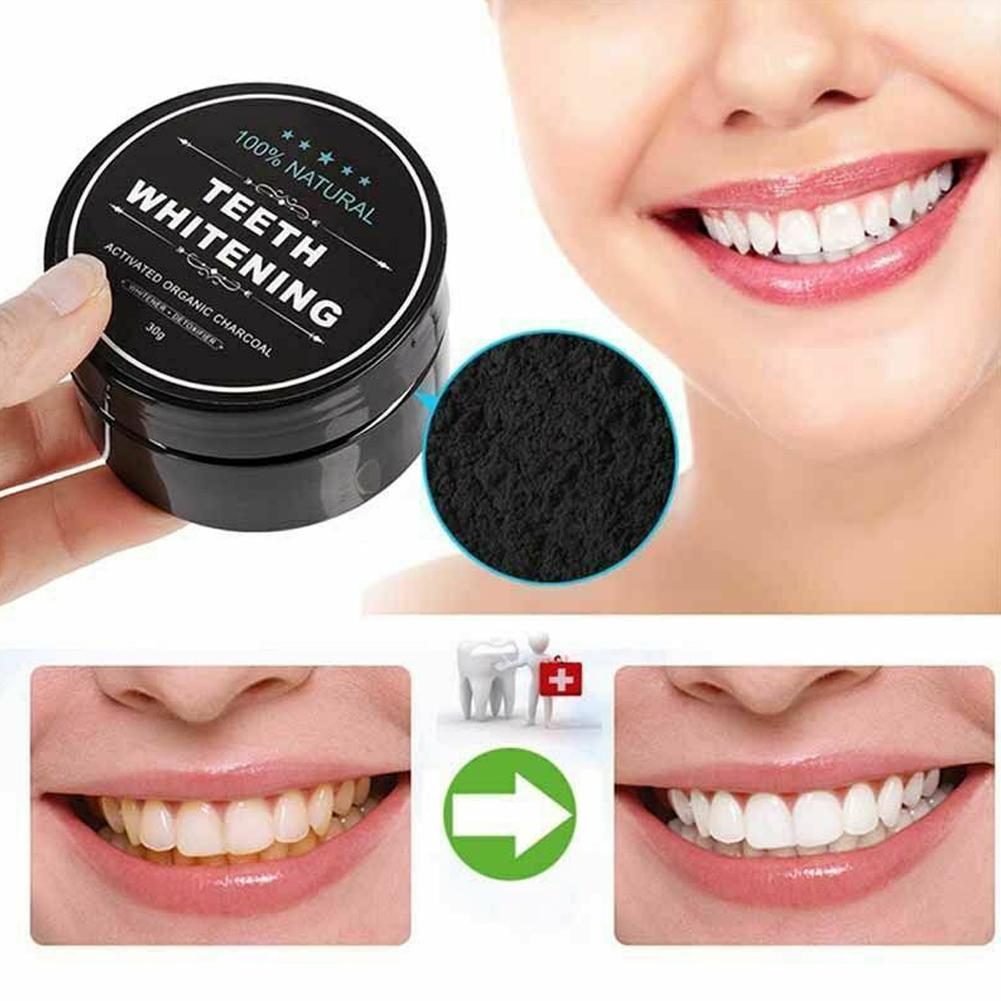 Teeth Whitening Charcoal Powder - Aktywowany organiczny proszek z węgla drzewnego