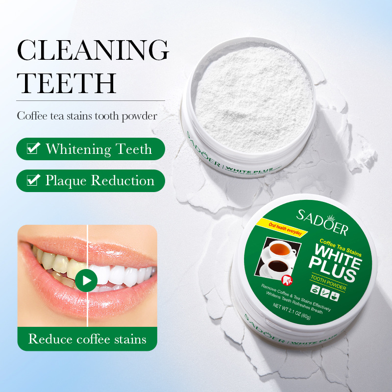 Teeth Whitening Charcoal Powder - Bambusowy węgiel aktywny, proszek wybielający do