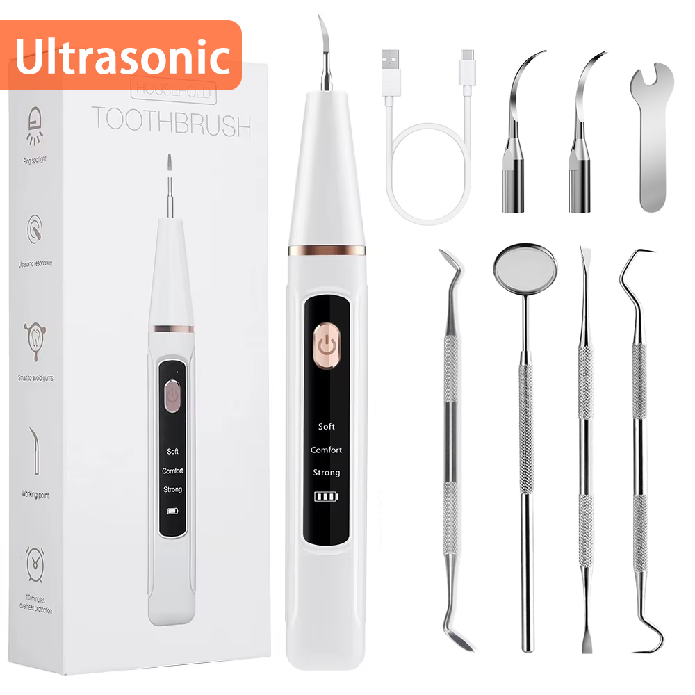Teeth Whitening Home - Elektryczny ultradźwiękowy skaler dentystyczny do usuwania