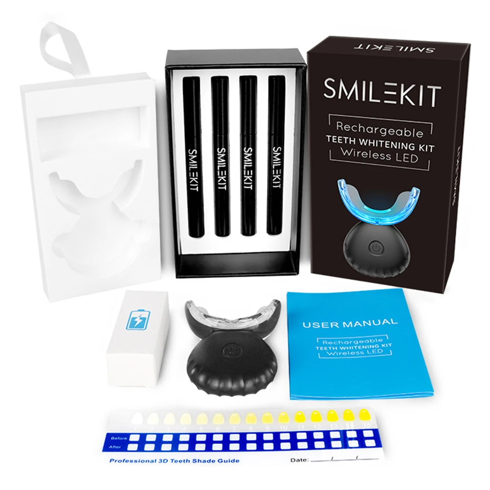 Teeth Whitening App - Zestaw do wybielania zębów dentystycznych Mini