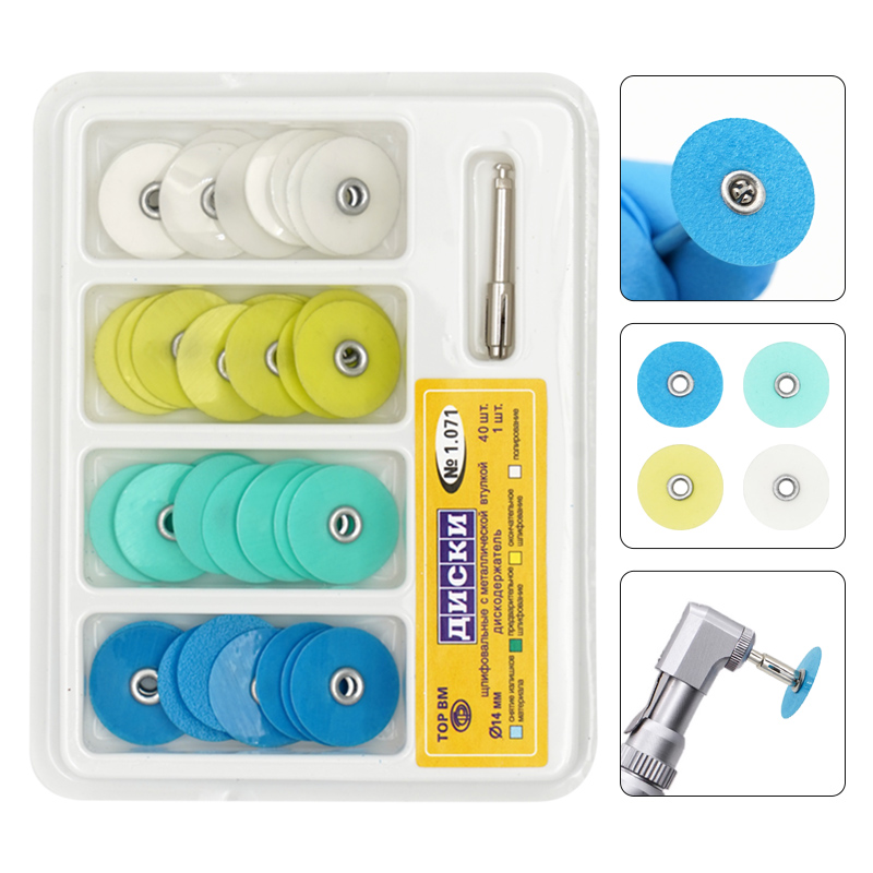 Teeth Whitening Home - 40 sztuk/pudło tarcze do polerowania zębów