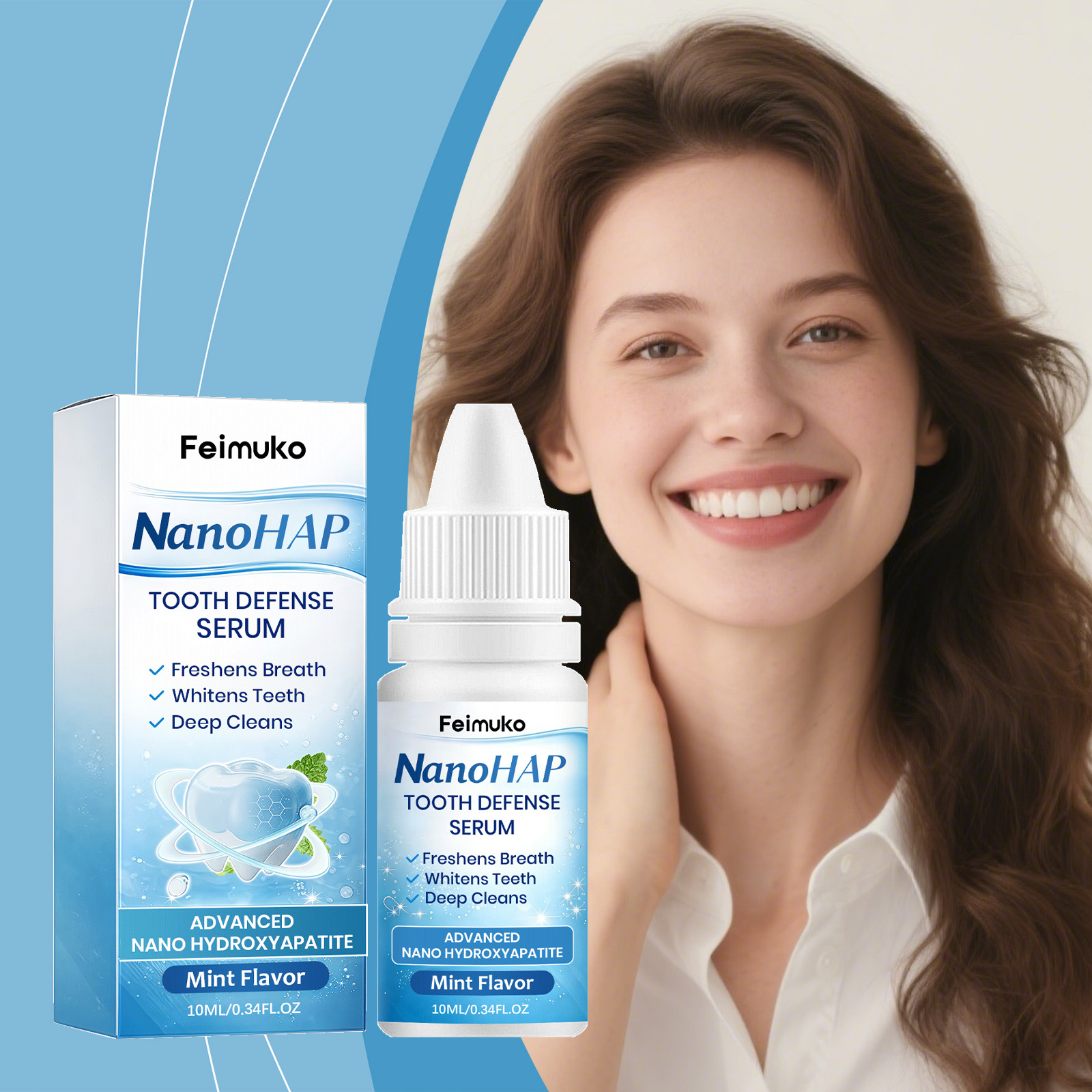 Enamel Repair Serum - Feimuko Esencja do pielęgnacji zębów w