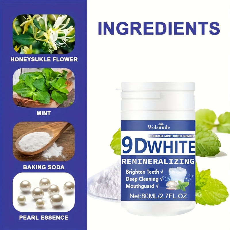 Puder do zębów 9D White Remine – Teeth Whitening App recenzja i cena