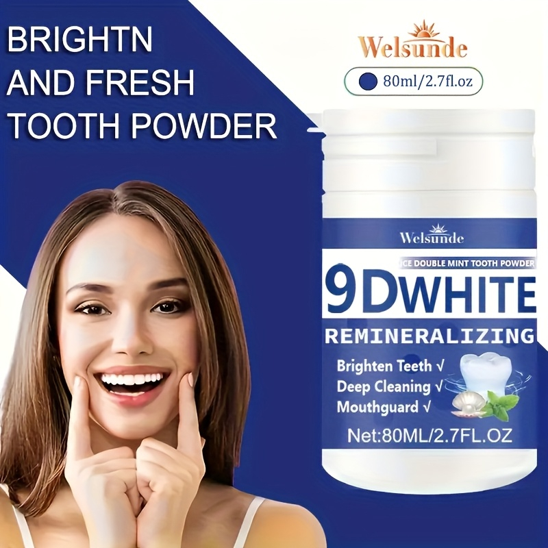 Puder do zębów 9D White Remine – Teeth Whitening App recenzja i cena