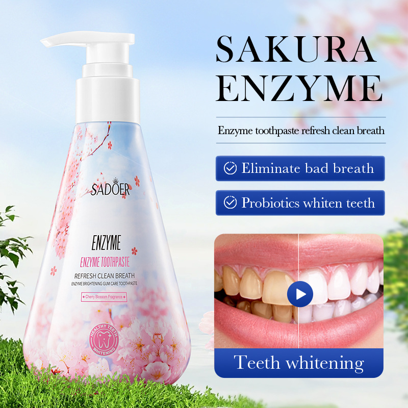 SADOER Pasta do zębów z sodą k – Teeth Whitening Enzymes recenzja i cena