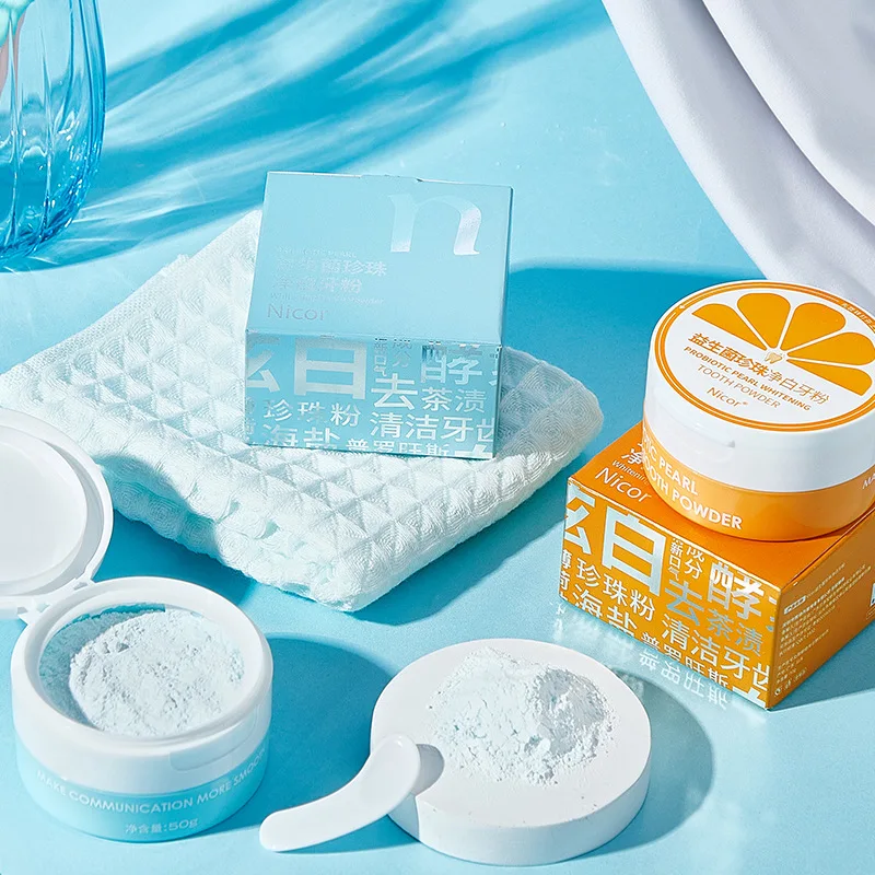 50g proszek do zębów zapobiega – Teeth Whitening Enzymes recenzja i cena