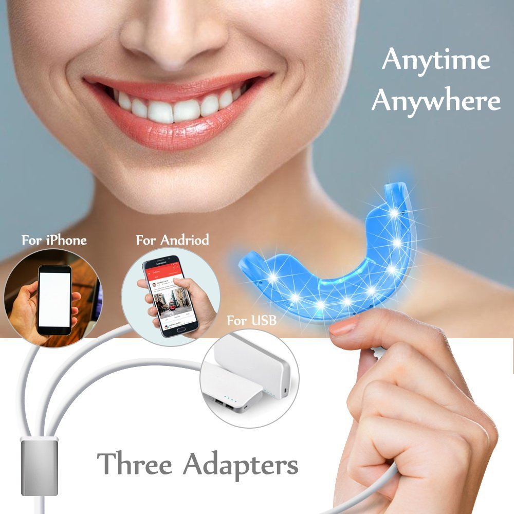 Lampka do wybielania zębów 3w1 – Led Mouth Tray recenzja i cena