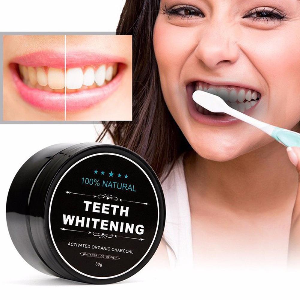 Aktywowany organiczny proszek  – Teeth Whitening Charcoal Powder recenzja i cena