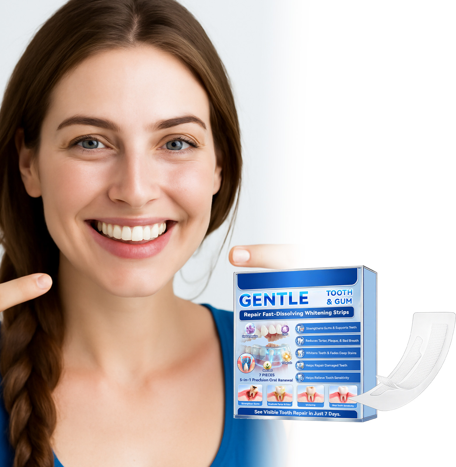 Paski do wybielania zębów, szy – Teeth Whitening Fast recenzja i cena