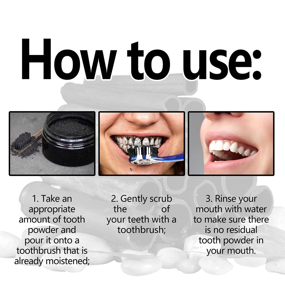 Proszek do wybielania zębów, n – Teeth Whitening Charcoal Powder recenzja i cena