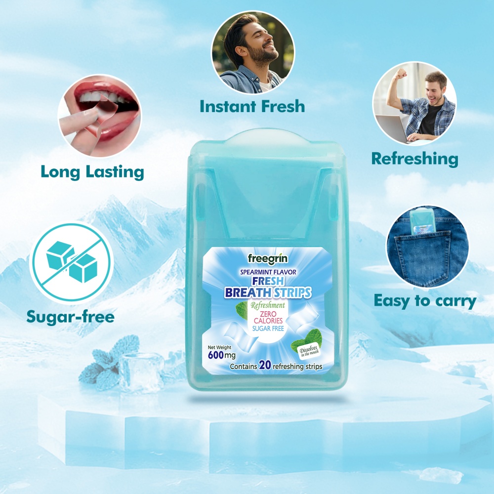 FREEGRIN Paski do ust o smaku  – Teeth Whitening Fast recenzja i cena
