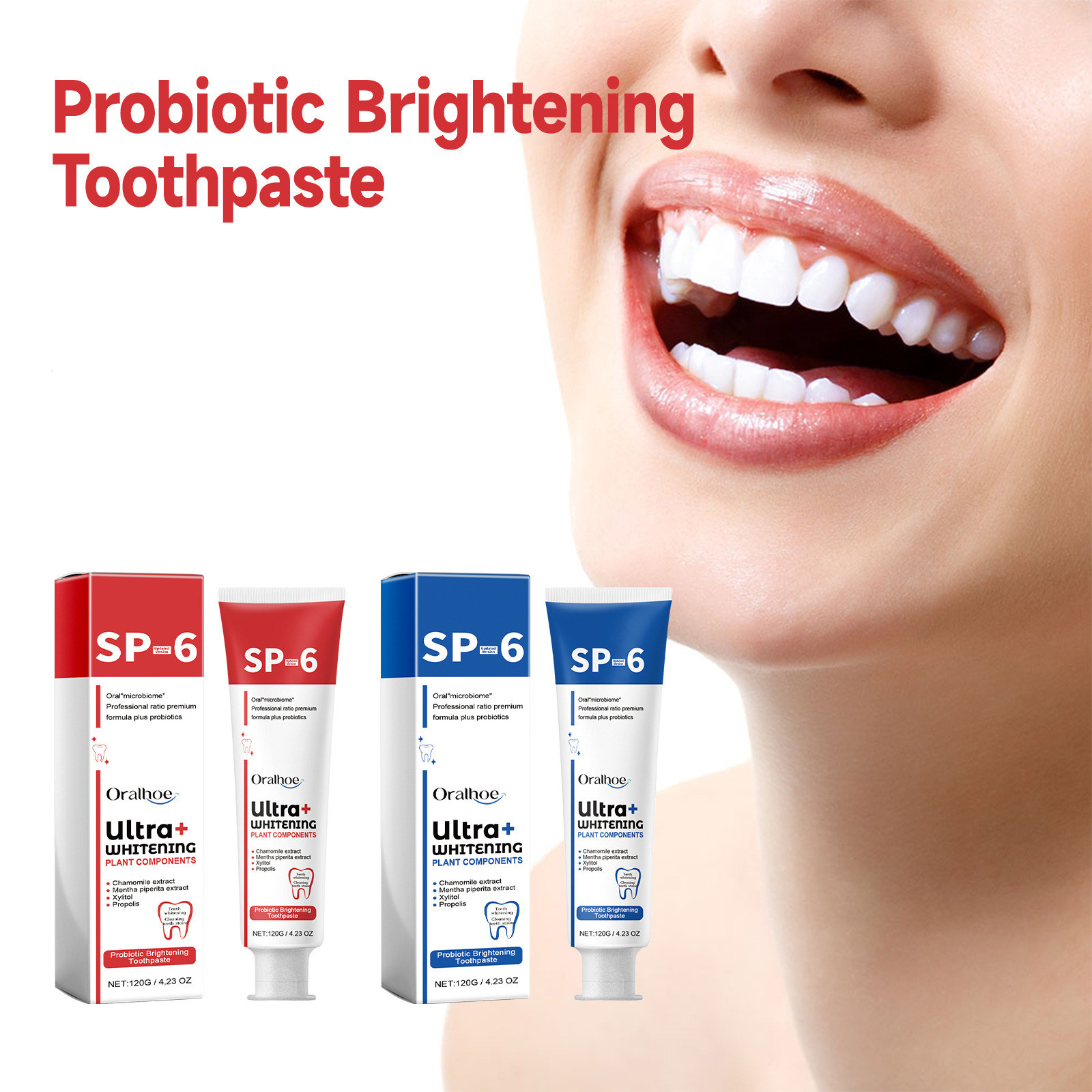 SP-6 Probiotyczna wybielająca  – Teeth Whitening Enzymes recenzja i cena