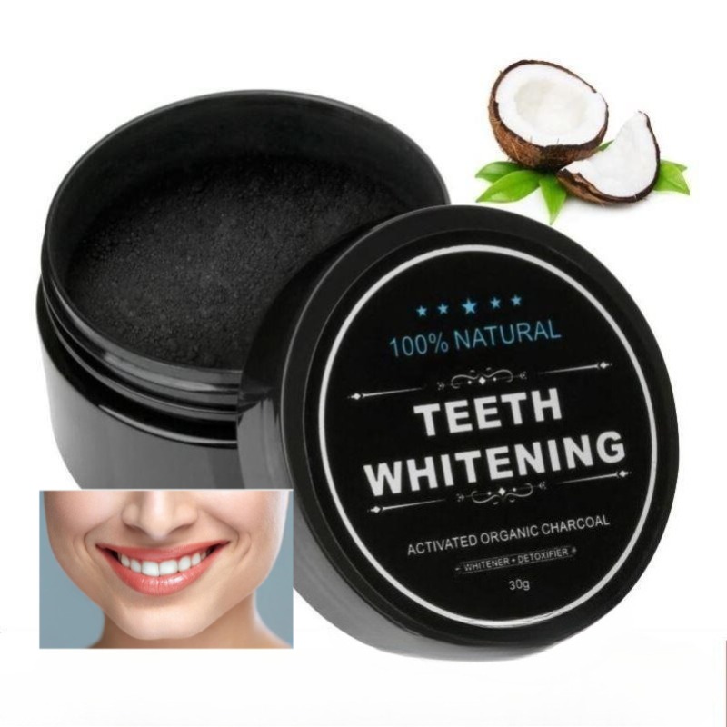 1 Pudełko Proszku do Wybielani – Teeth Whitening Charcoal Powder recenzja i cena