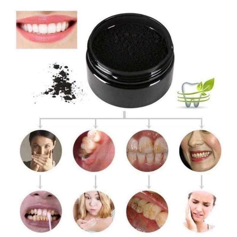 1 Pudełko Proszku do Wybielani – Teeth Whitening Charcoal Powder recenzja i cena