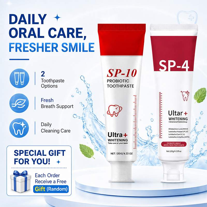 Zestaw probiotycznych past do  – Teeth Whitening Enzymes recenzja i cena