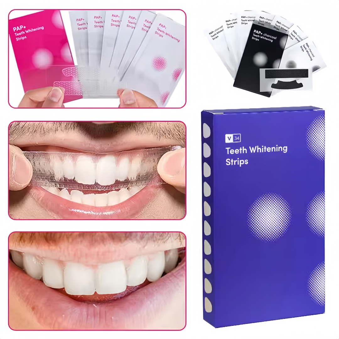 14 pasków do wybielania zębów, – Teeth Whitening Enzymes recenzja i cena