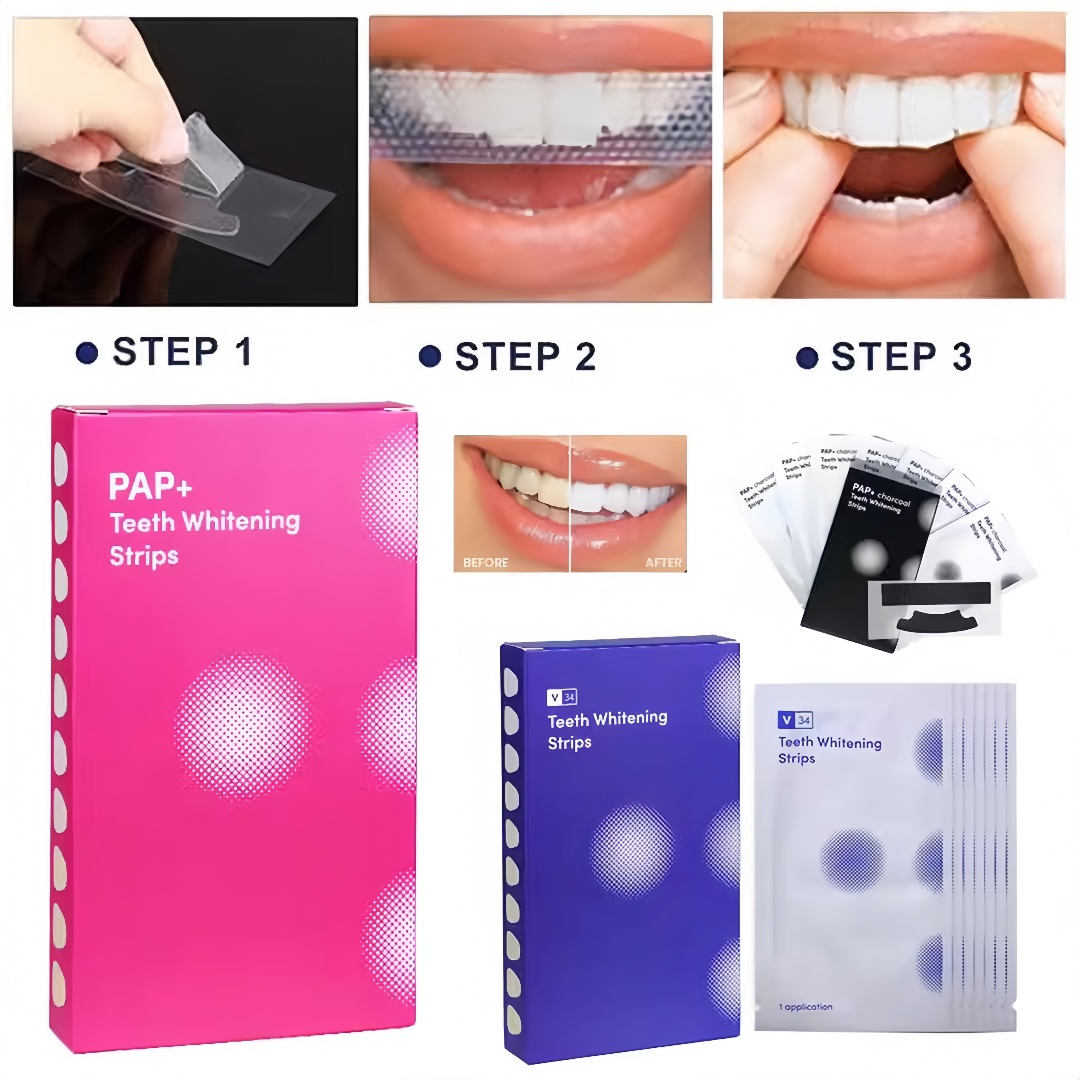 14 pasków do wybielania zębów, – Teeth Whitening Enzymes recenzja i cena