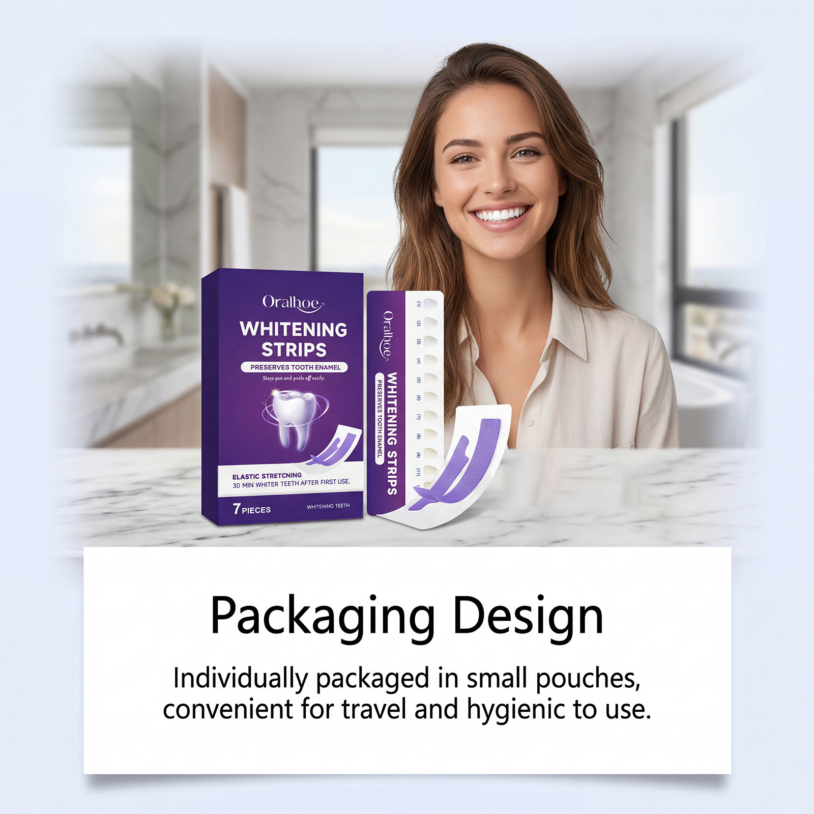 ORALHOE Bezpieczne paski do wy – Teeth Whitening Fast recenzja i cena
