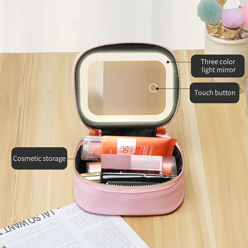 Przenośna kosmetyczka z luster – Led Mouth Tray recenzja i cena