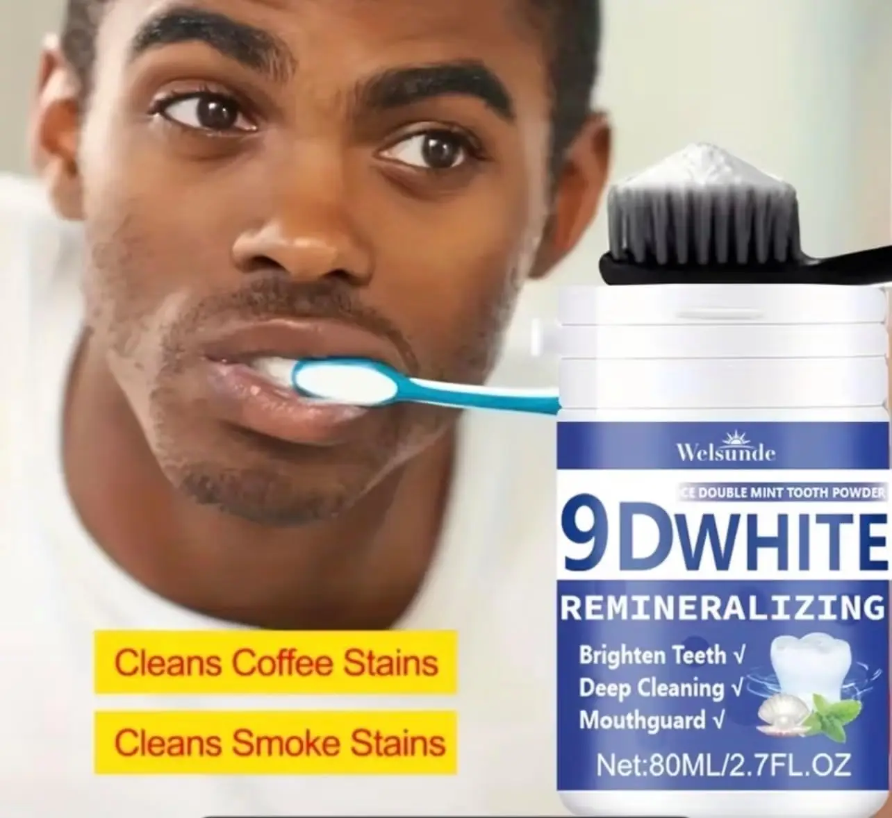 9D Biały Proszek do Zębów z Hy – Teeth Whitening App recenzja i cena