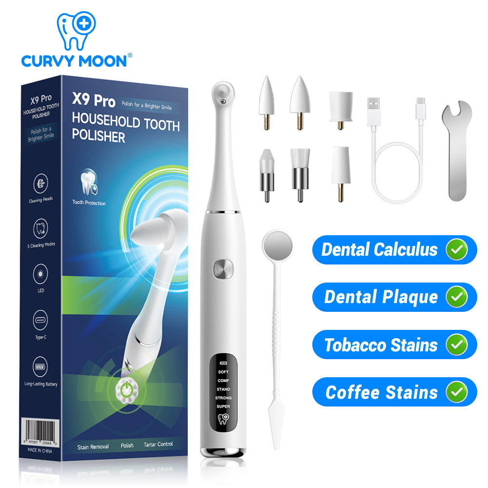 CURVY MOON Domowy poler do zęb – Teeth Whitening Or Tooth Whitening recenzja i cena