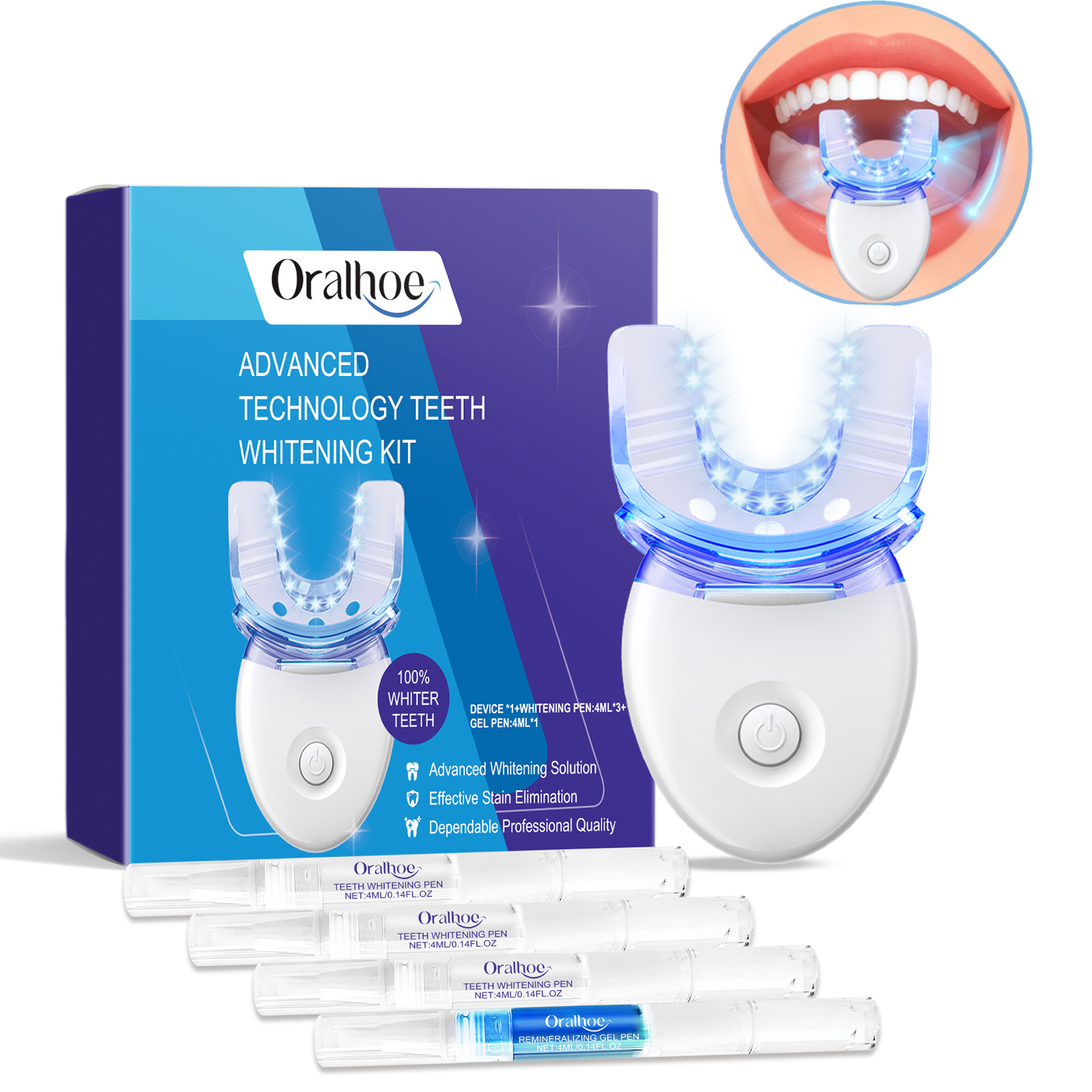 Profesjonalny zestaw do wybiel – Teeth Whitening App recenzja i cena