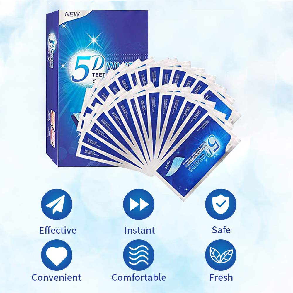 Paski do wybielania zębów 5D,  – Teeth Whitening App recenzja i cena