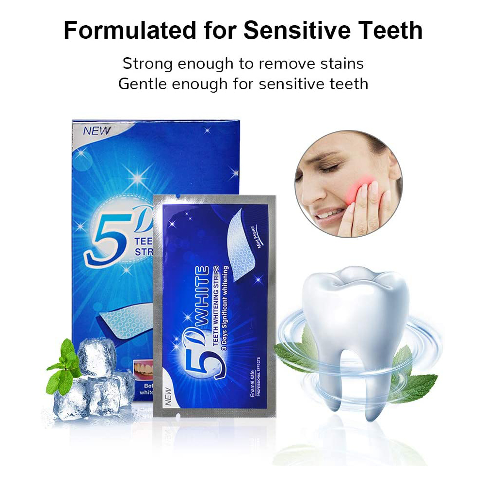 Paski do wybielania zębów 5D,  – Teeth Whitening App recenzja i cena